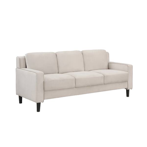 Modern Removable Cushions & Back Sofa Versatile 3 Seater Sofa