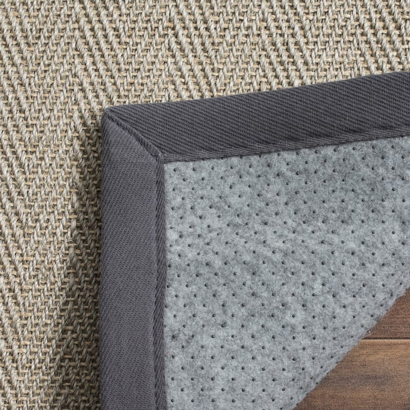 SAFAVIEH Handmade Natural Fiber Hildeburg Border Sisal Rug