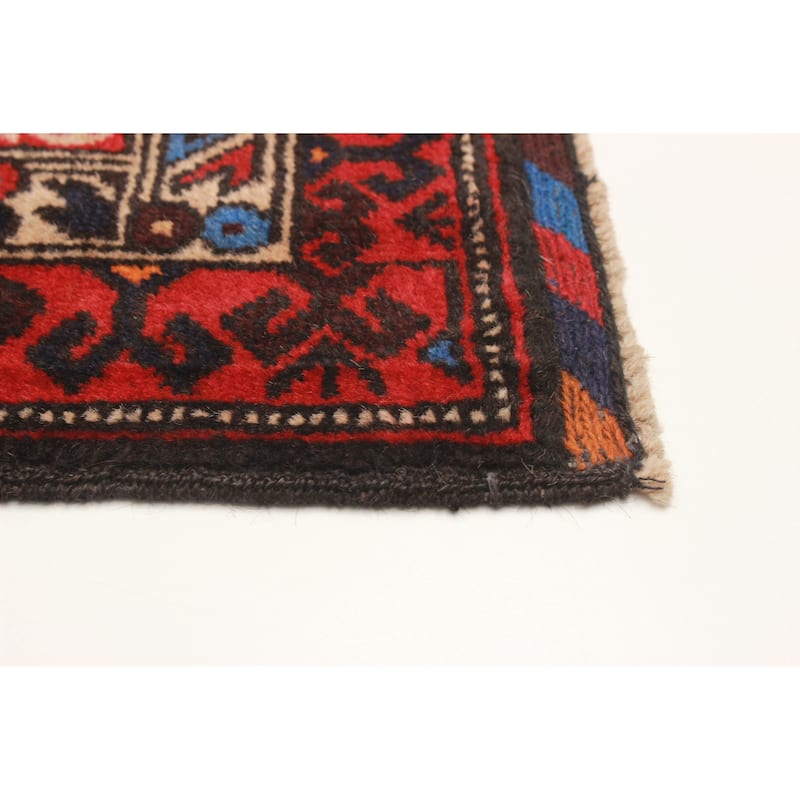 Teimani Red Rug 2'10" x 4'6" - 2'10 x 4'6