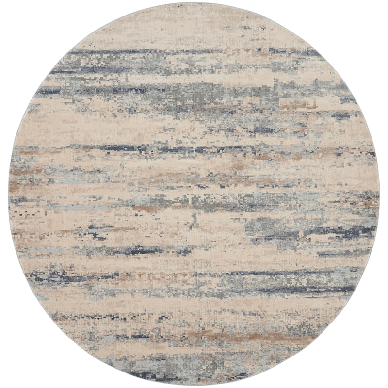 Rustic Textures Modern Country Abstract Area Rug