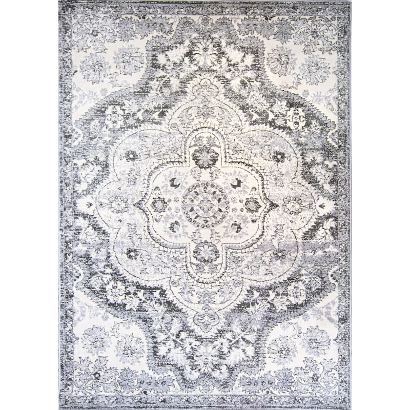 The Curated Nomad Sunset Distressed Vintage Bohemian Rug