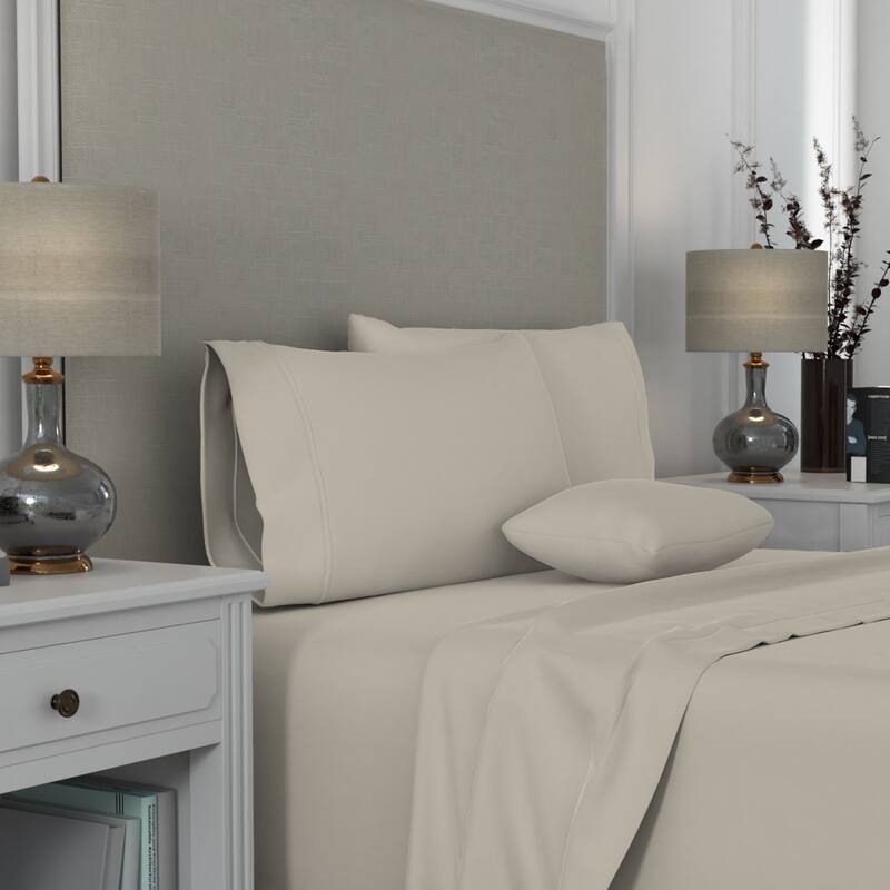 Aireolux 600TC 100% Cotton Wrinkle-Resistant Pillowcase Set