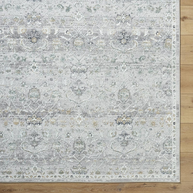 Livabliss Lorenz Traditional Medallion Area Rug