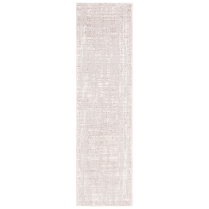 SAFAVIEH Continental Sema Modern Rug - 2'2" x 8' Runner - Ivory/Beige