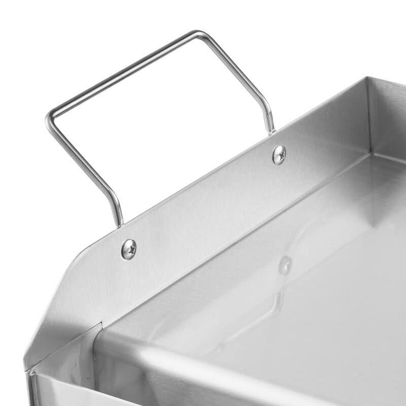 Anmytek 17x13 Inch Stainless Steel Flat Top Griddle