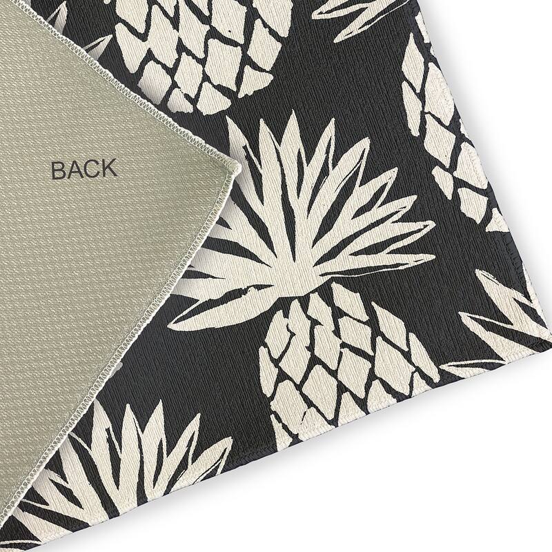 Pineapple Pattern Indoor/Outdoor Rug