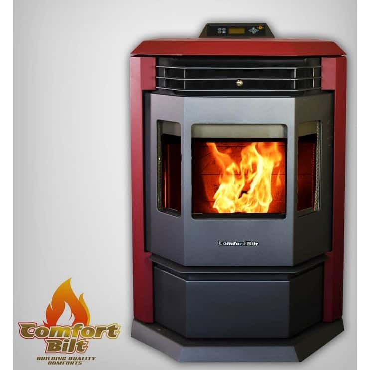 Comfortbilt HP22 Burgundy Pellet Stove