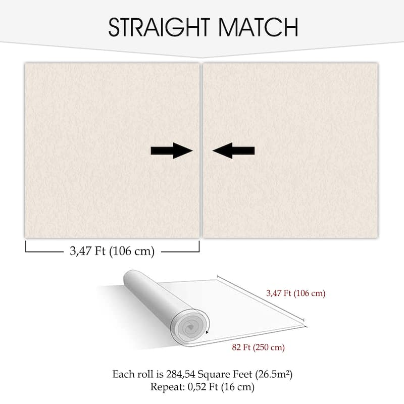 SUSSEXHOME Removable Wallpaper-Waterproof, Strippable, Light Resistance & Cleanable Wall Paper Roll-Wallpaper-Picasso