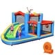 preview thumbnail 1 of 8, Costway Inflatable Kids Water Slide Outdoor Indoor Slide Splash Pool - Multi - See Details Multi - See Details