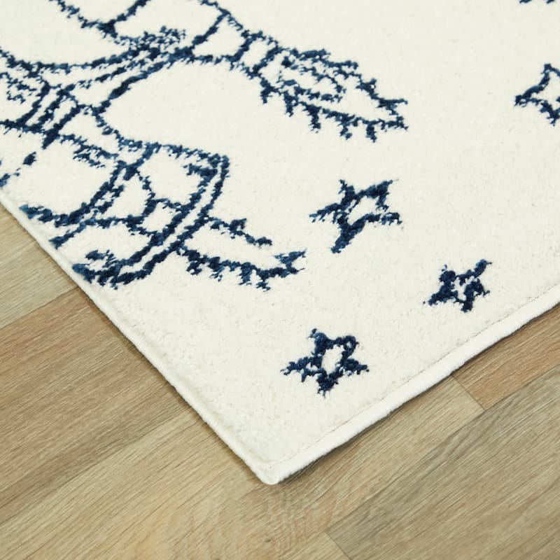 Taylor & Olive Space Rockets Kids Area Rug