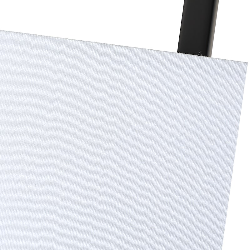 2-Light Wall Sconce with White Shade - 15.5 in. H