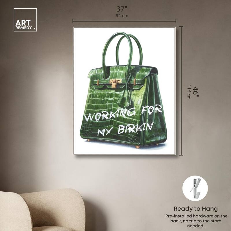 Doll Memories - Greeny Dream Canvas by Art Remedy