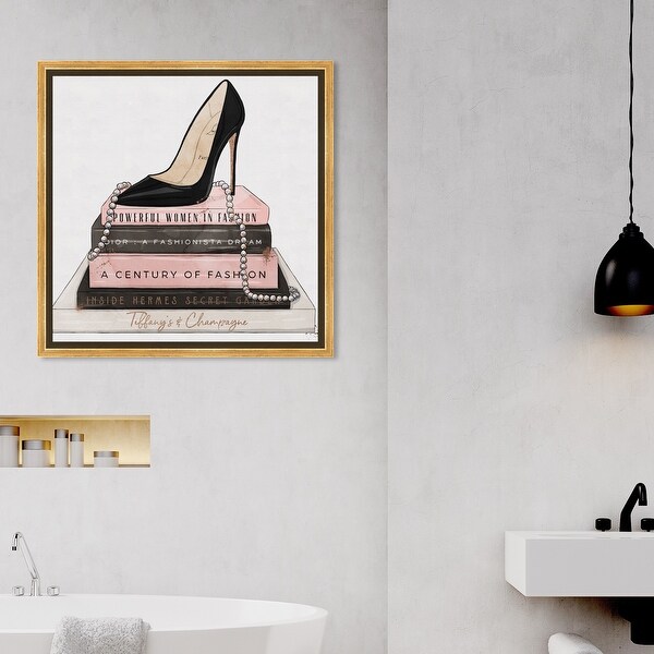 Oliver Gal Fashion and Glam Wall Art Framed Canvas Prints 'Classic
