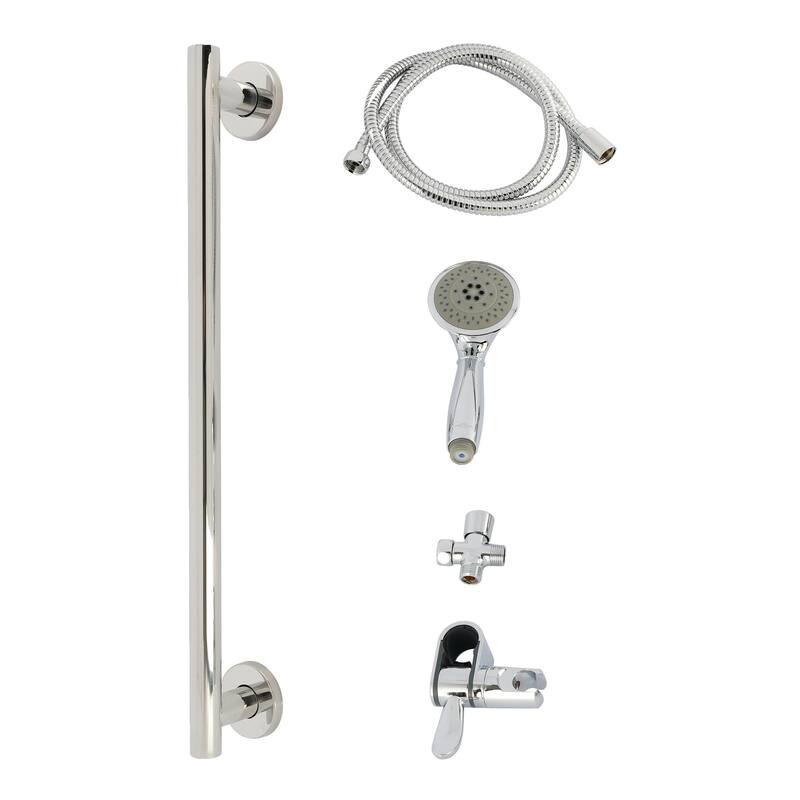 Kingston Brass KAK252.D Made to Match 1.8 GPM Multi Function Hand - Chrome
