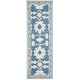 preview thumbnail 24 of 23, SAFAVIEH Handmade Bella Viva Modern Floral Wool Rug 2'3" x 7' Runner - Blue/Ivory - Runner