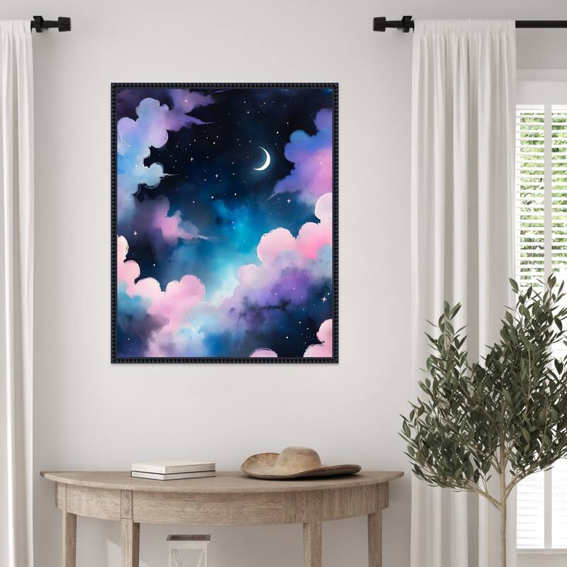 Skys Got Me by Kintsugi99 Framed Canvas Wall Art Print