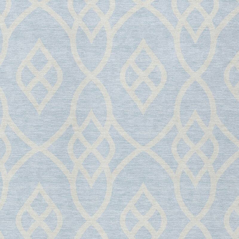 HomeRoots Trellis Transitional Rectangle Outdoor Rug