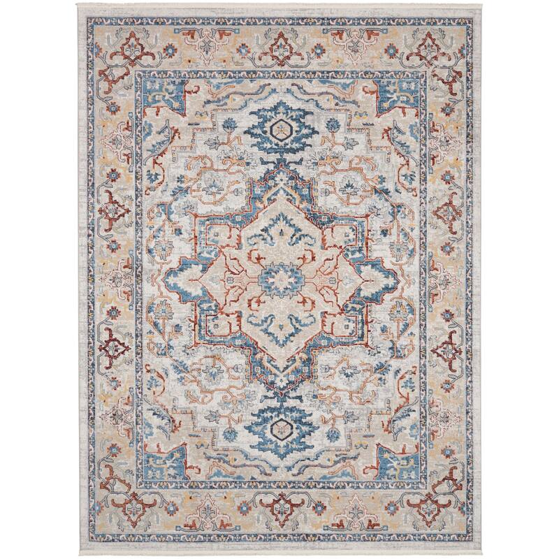 Nourison Geneva Traditional Persian Medallion Area Rug