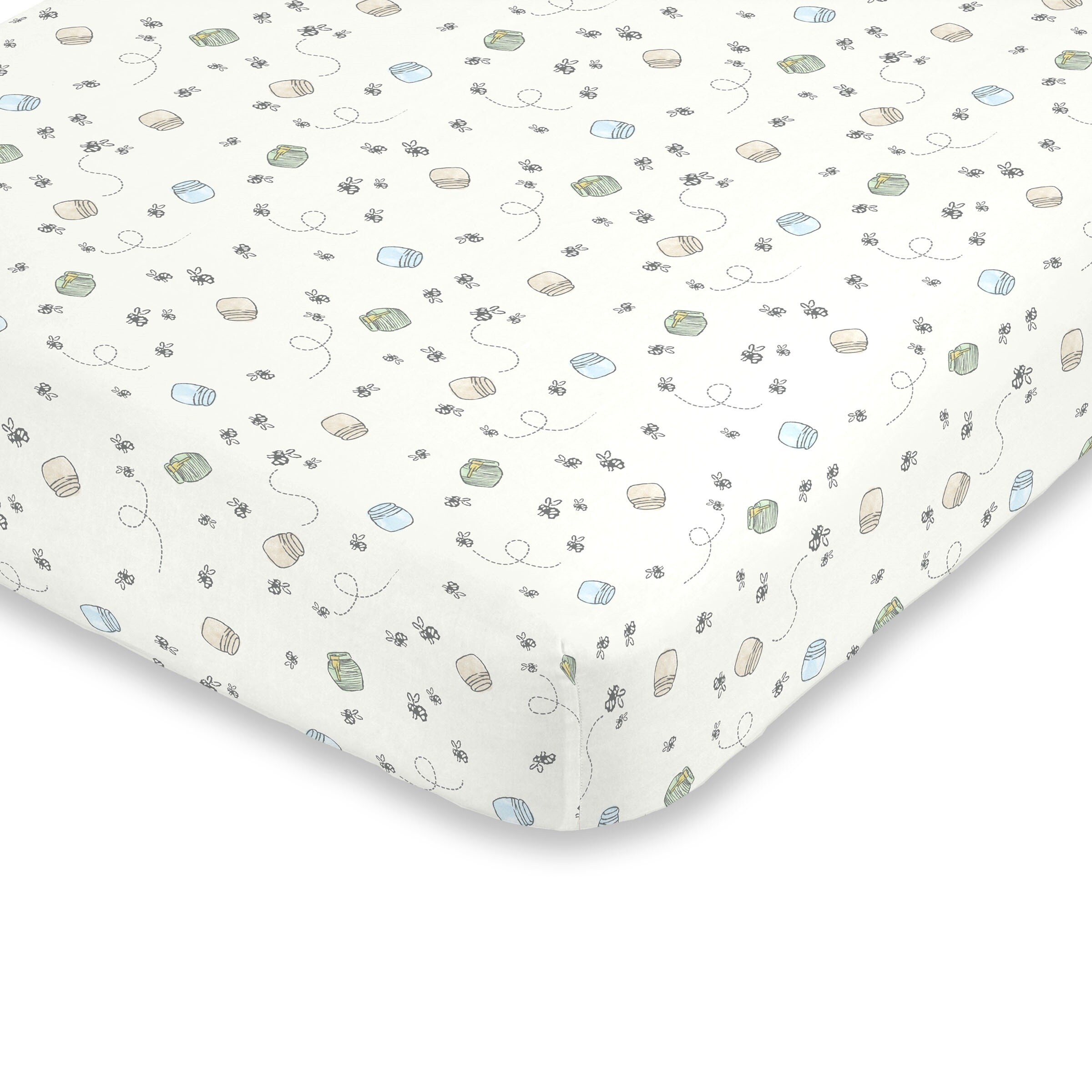 Disney 6 piece nursery crib bedding set clearance
