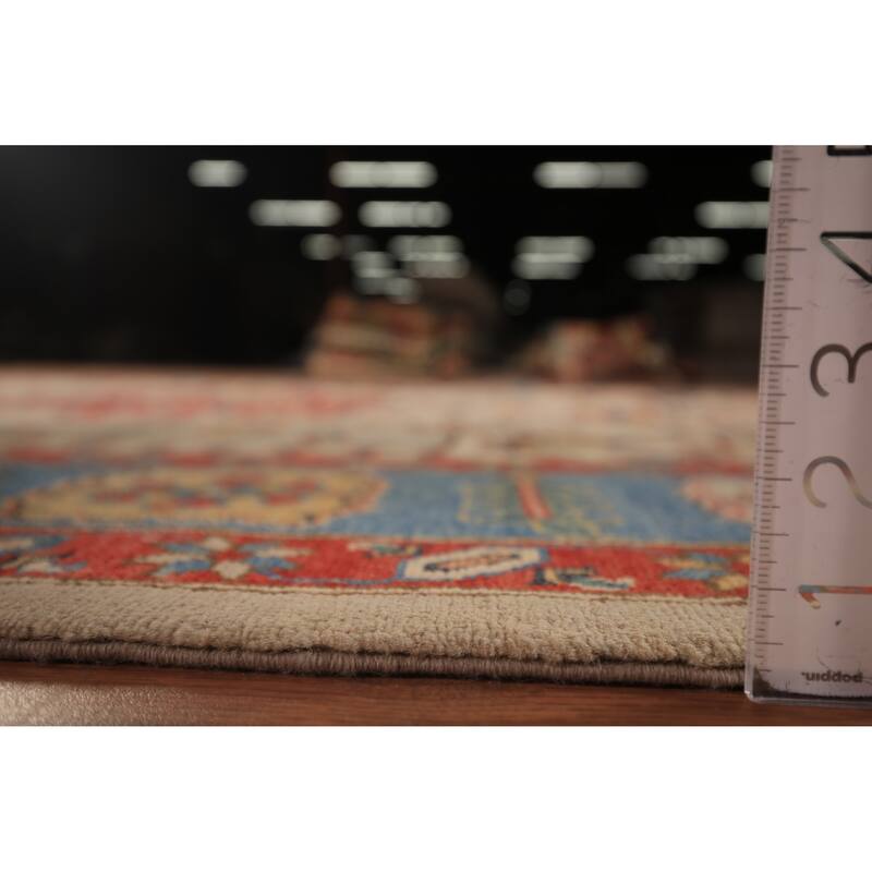 Vegetable Dye Heriz Area Rug Handmade Wool Carpet - 8'0" x 10'1"