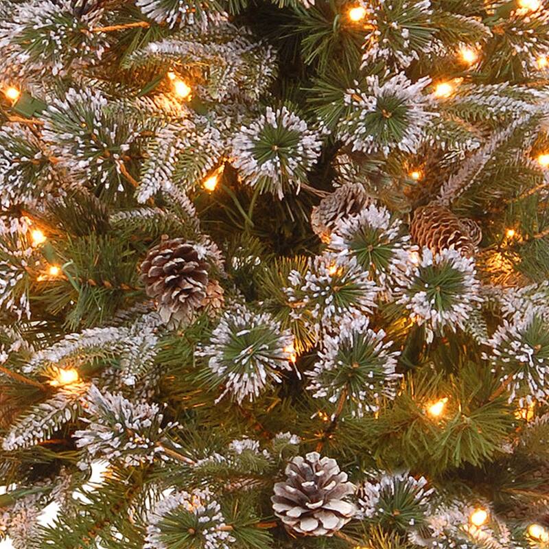 National Tree Company 4 ft. Liberty Pine Entrance Tree with Clear Lights - 4 Foot