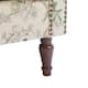Upholstered Nailhead Trim Armchair Wingback Accent Chairs Set of 2
