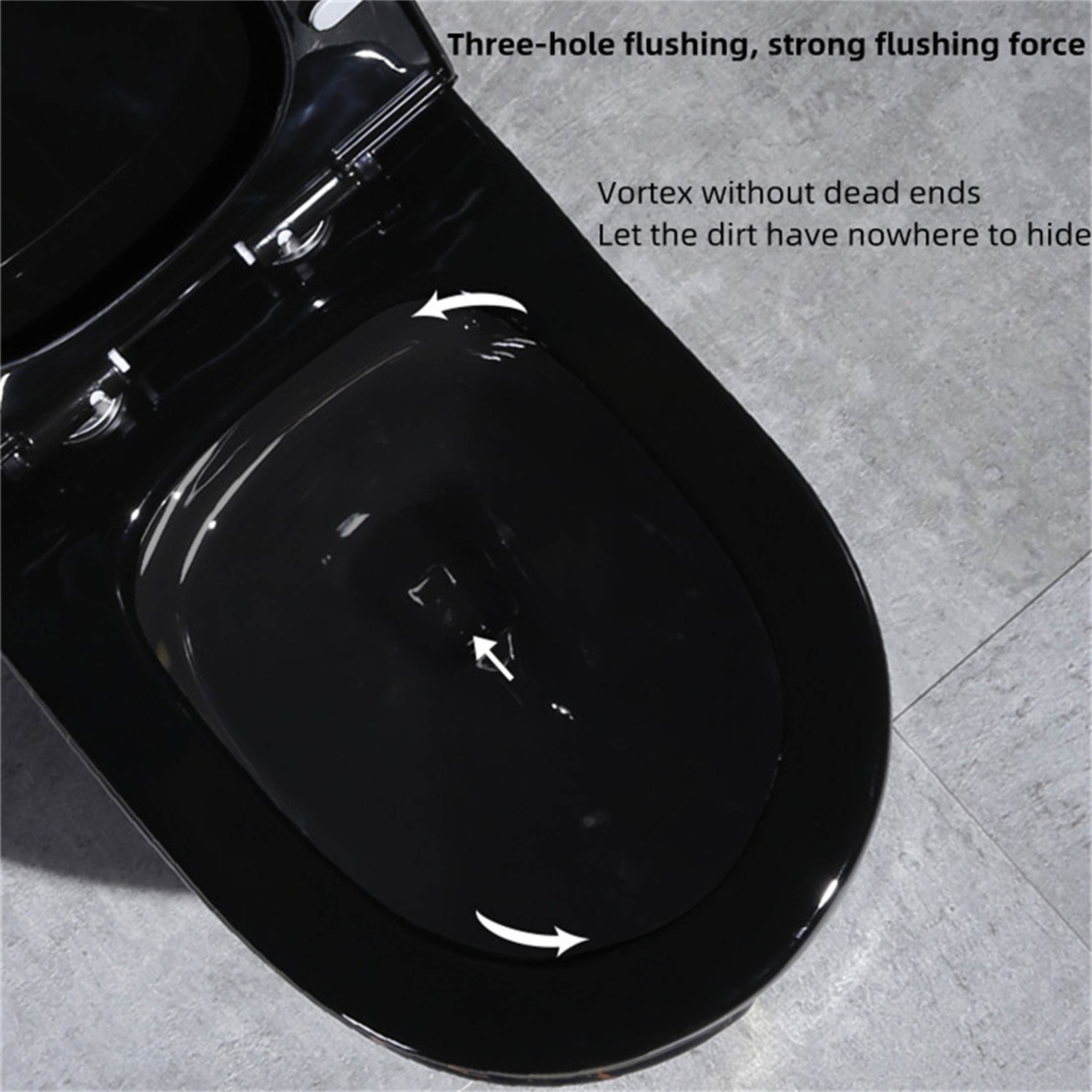 Black One Piece Toilet (Seat Included) - Bed Bath & Beyond Black One Piece Toilet (Seat Included) - Bed Bath & Beyond