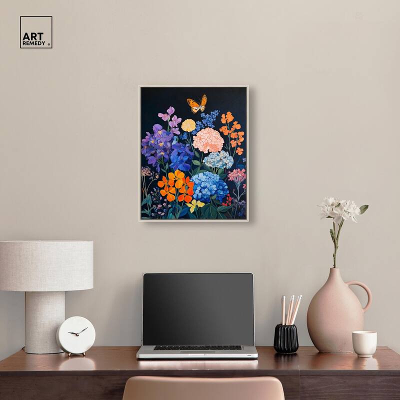 Twilight Blossoms I Canvas by Art Remedy