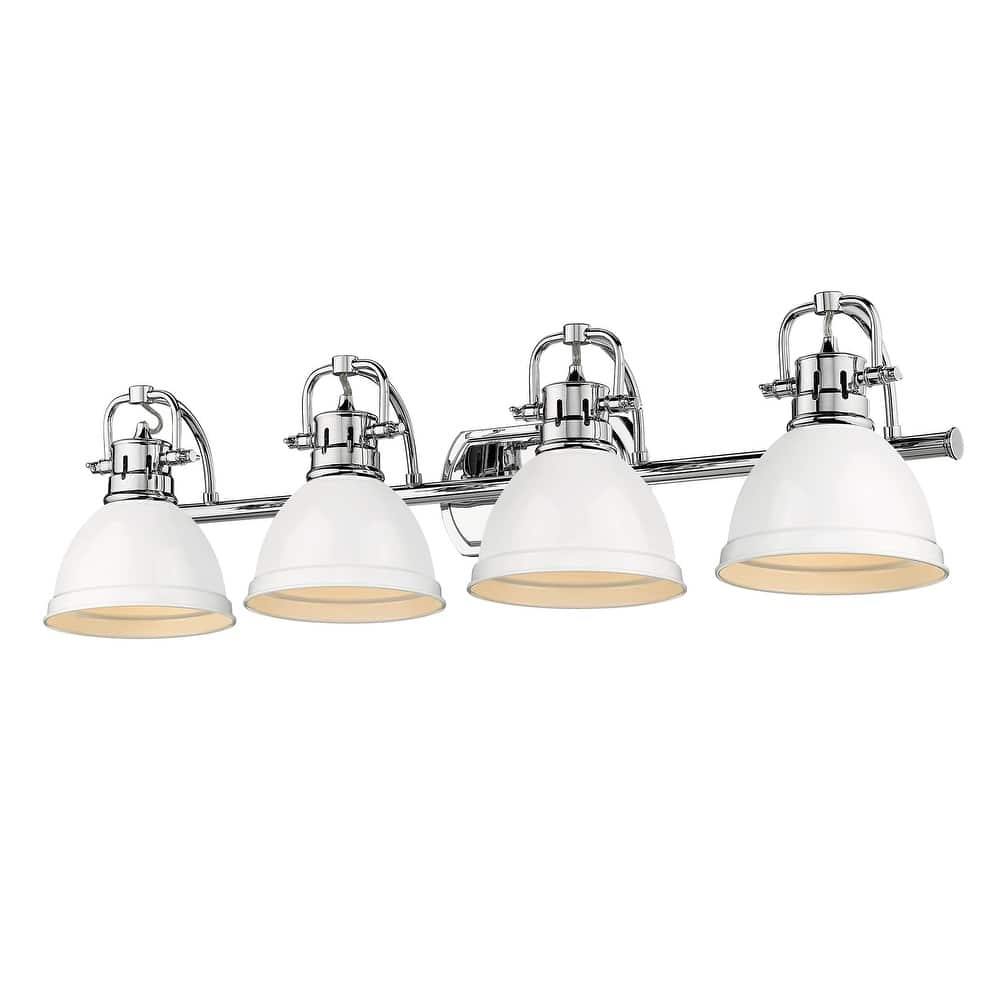 Yep by Golden Lighting Duncan 4-light Vanity in Chrome