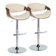 preview thumbnail 10 of 70, Carson Carrington Kanteborg Adjustable Bar Stool with Rounded T Footrest (Set of 2)