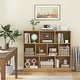 preview thumbnail 6 of 18, Costway 10-Cube Bookcase for Kids 41"Wooden Toy Storage Organizer for - See Details