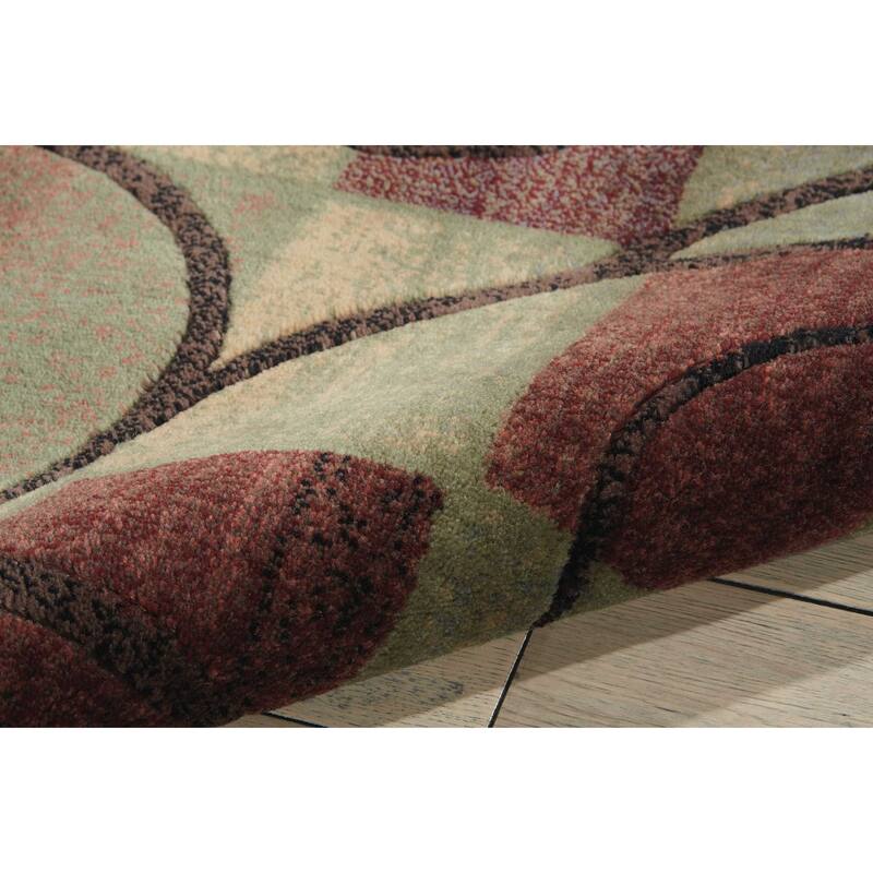 Nourison Expressions Geometric Abstract Cubist Area Rug