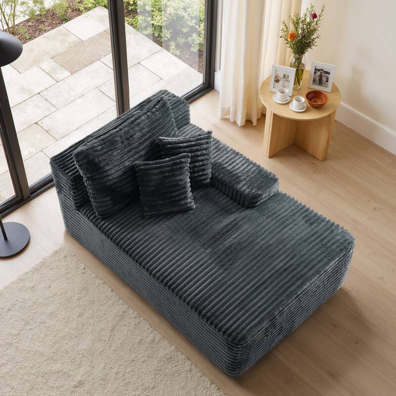 Cathy 41" W No Assembly Required Chaise Lounge