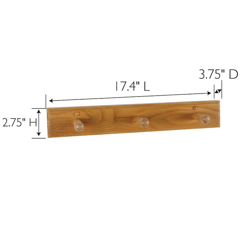 Design House 561225 Dalton Triple Robe Hook