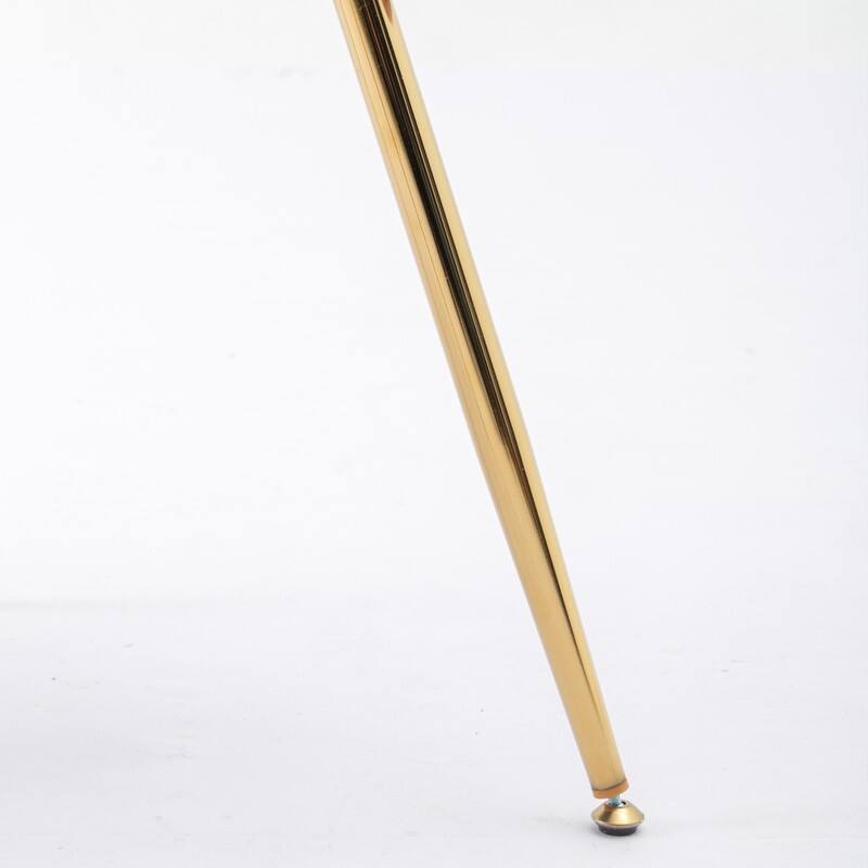 Set of 2 Velvet Accent Chairs - Modern Stool for Bedroom Dresser, Vanity, and Seating