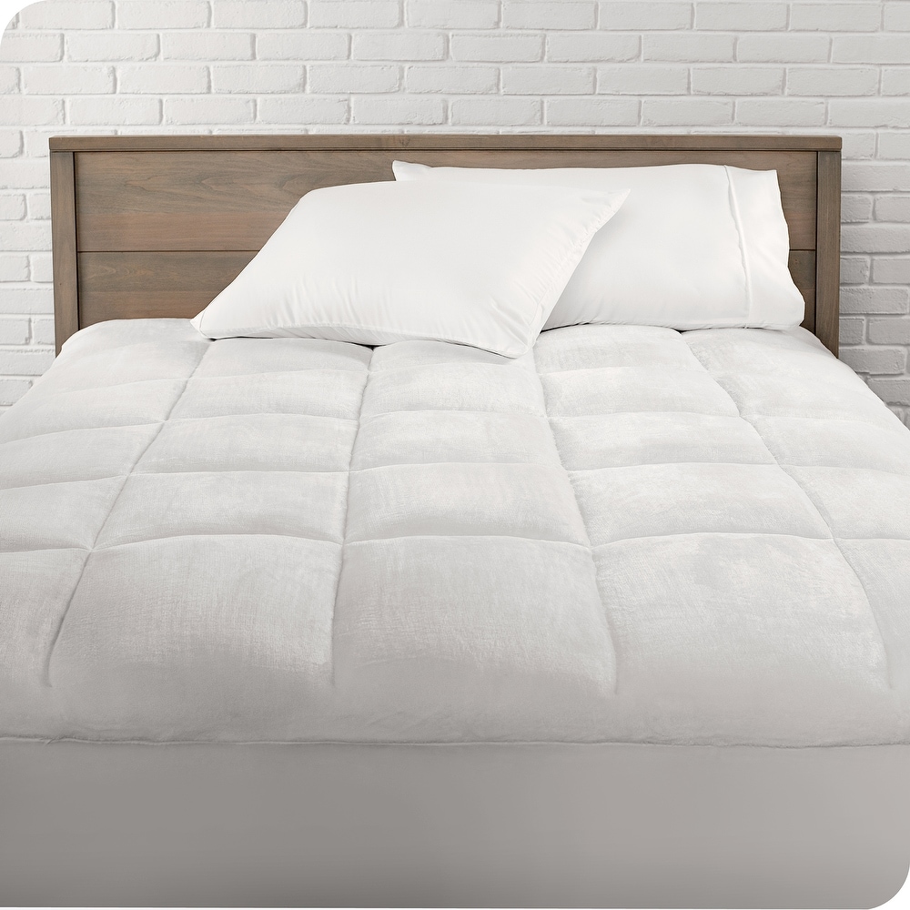 Details about   WhatsBedding Waterproof Mattress Pad Cal-King Size Cotton Top Down Alternative F 