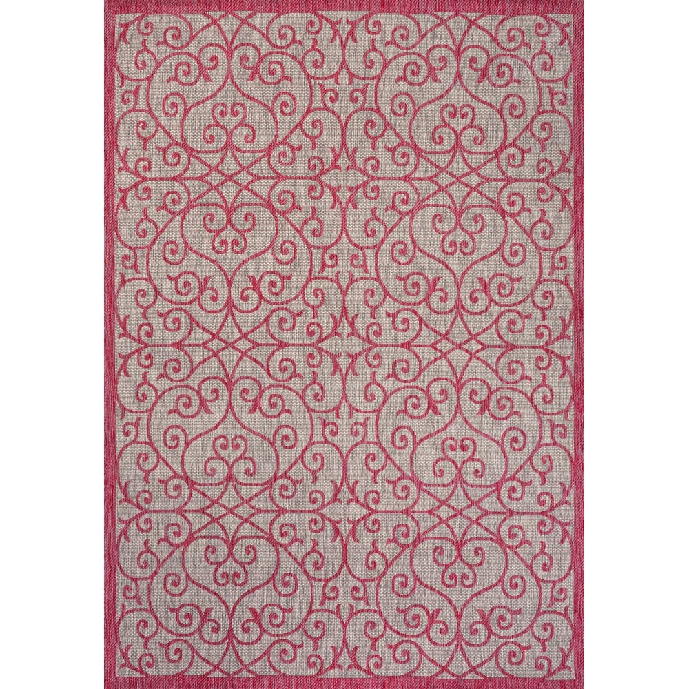 JONATHAN Y Ourika Textured Weave Indoor/Outdoor Area Rug