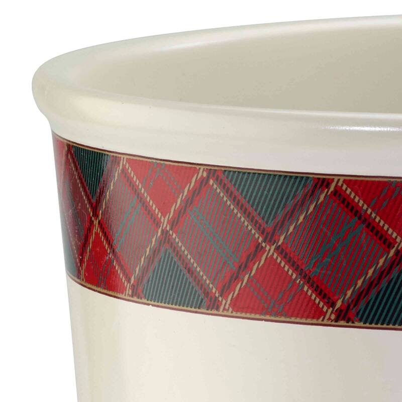 Spode® Christmas Tree Tartan Wastebasket