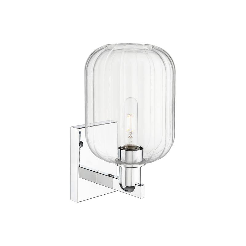 Innovations Lighting Downtown Urban - Preston - 1 Light 7" Jar Shade Wall-mounted Sconce