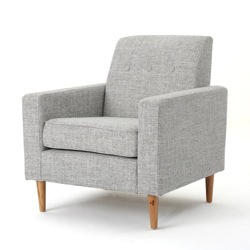 Light Grey 30.5" Upholstered Club Chair