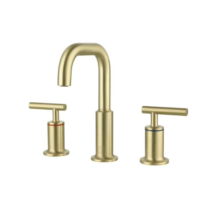 Elegant Lighting FAV-1010 Tobias 1.5 GPM Widespread Bathroom Faucet - Brushed Gold