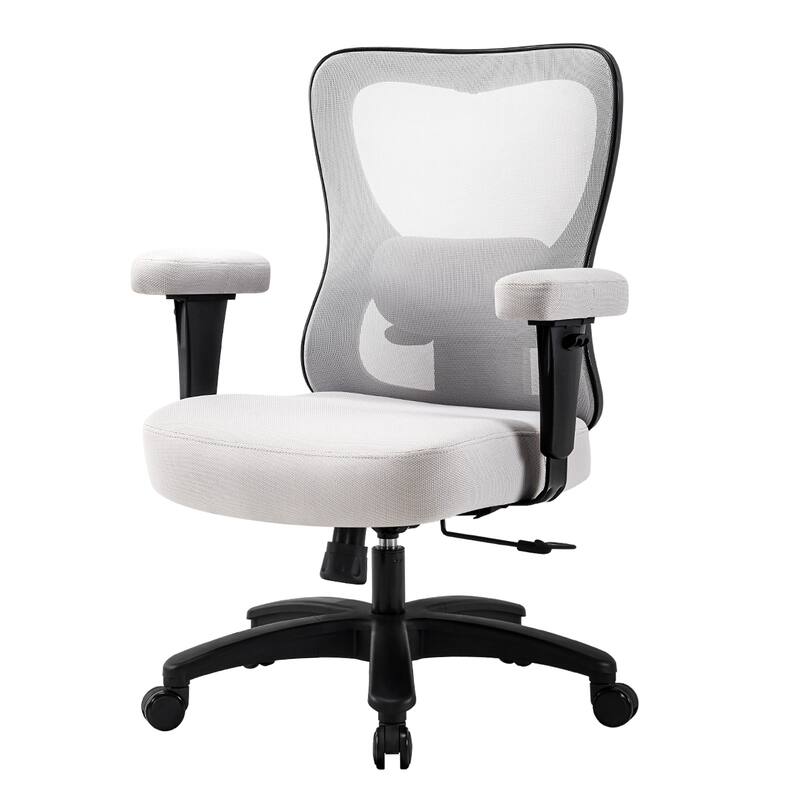 Big Office Chair,Large Ergonomic Executive Chair for Heavy Duty People, Computer Desk Task Chair with Wheels