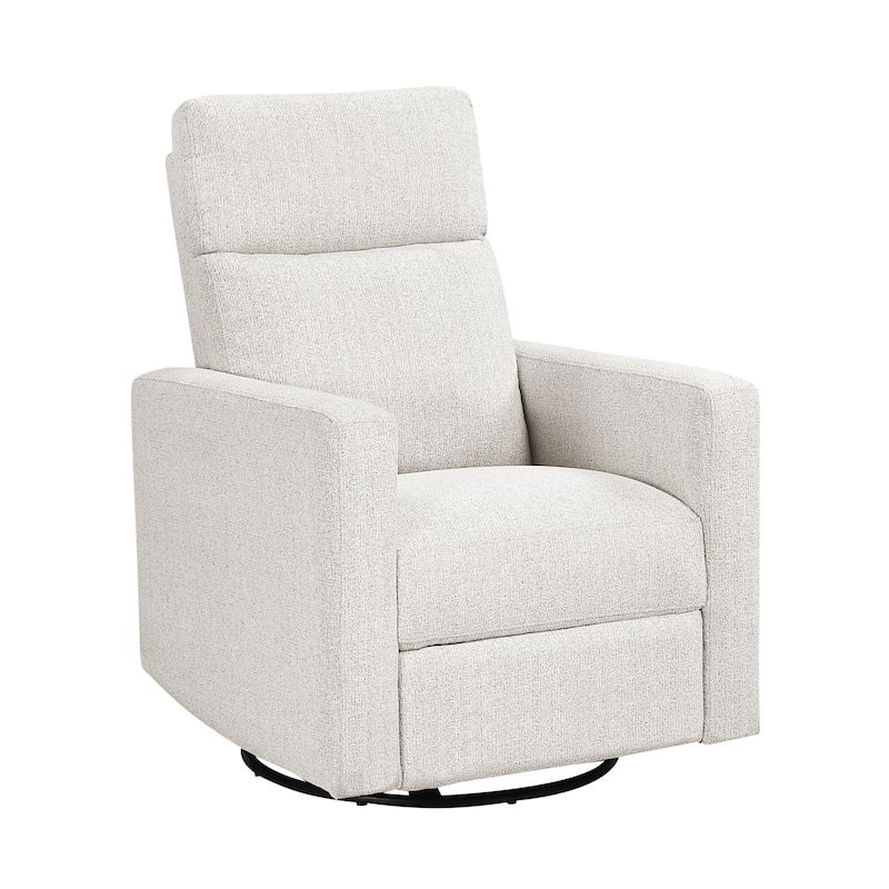 Lavra Swivel Glider Reclining Chair - Grey