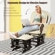 preview thumbnail 5 of 9, Costway Glider and Ottoman Cushion Set Wood Baby Nursery Rocking Chair