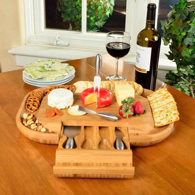 NCAA Georgia Tech Yellow Jackets Bamboo Cheese & Charcuterie Board