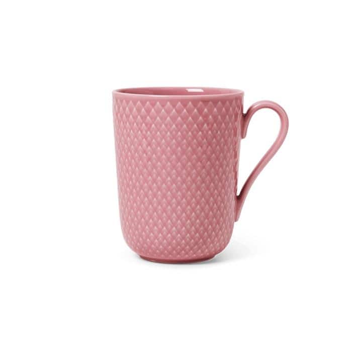Lyngby Porcelæn Rhombe Color Mug With Handle, V: 11.2 oz