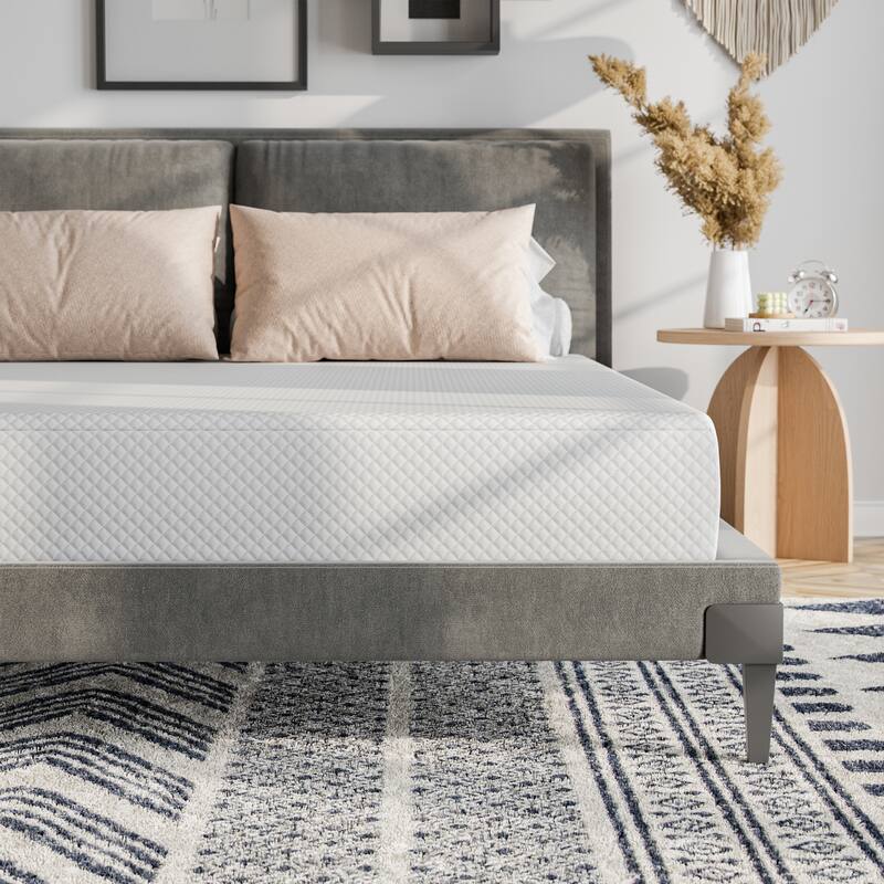 O-Sleep 8" Gel Memory Foam Mattress in a Box with CertiPUR-US and OEKO-TEX - Queen