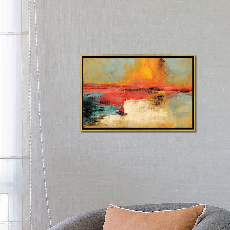iCanvas "Acertijo" by Nancy Villareal Santos Framed Canvas Print
