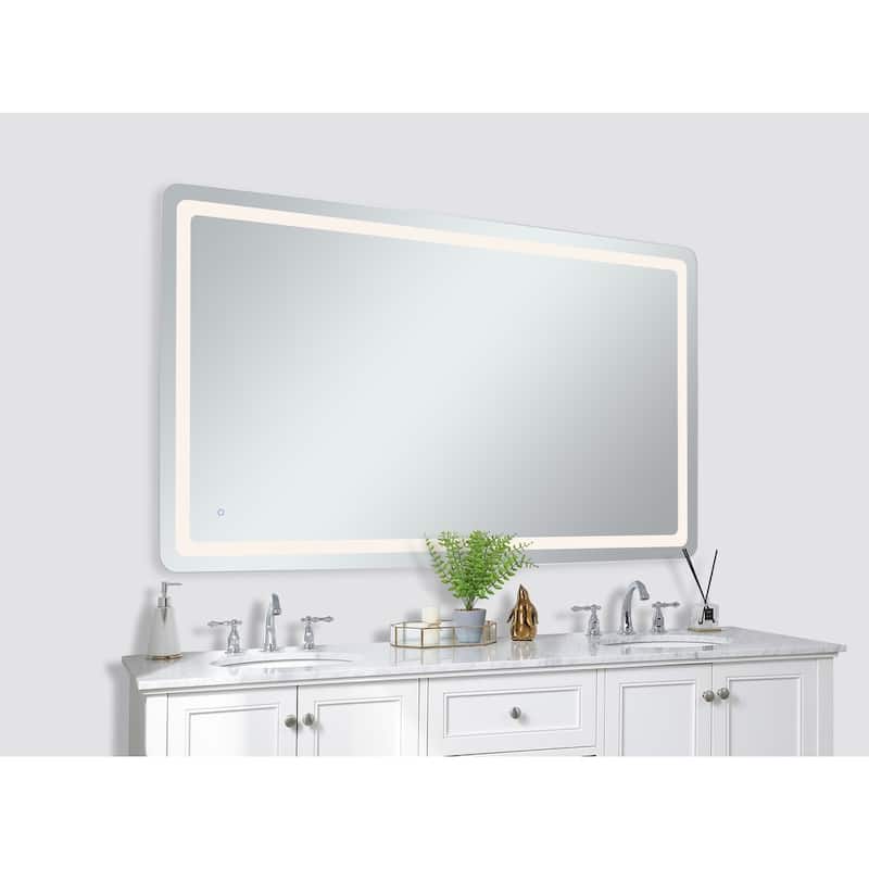 Indigo Home 42in x 72in soft edge LED mirror