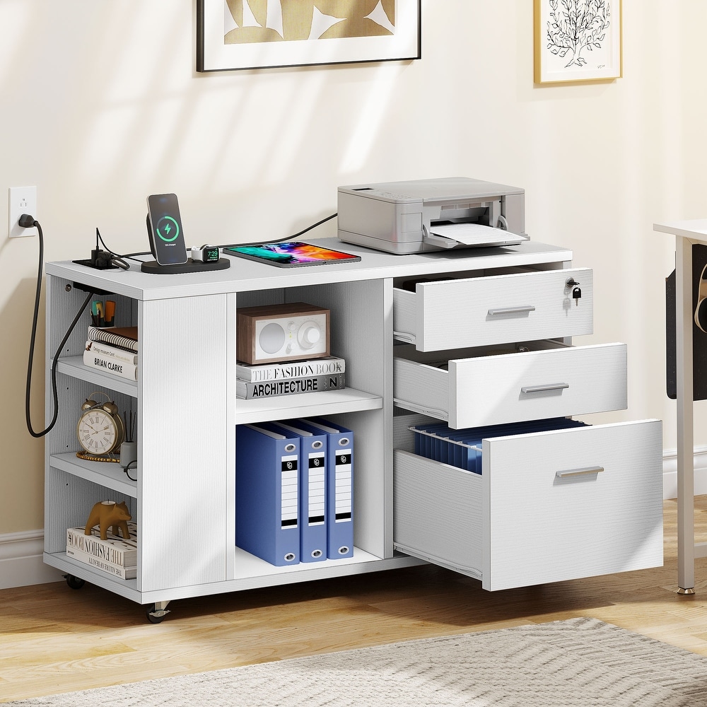 White file 2025 cabinet with shelves